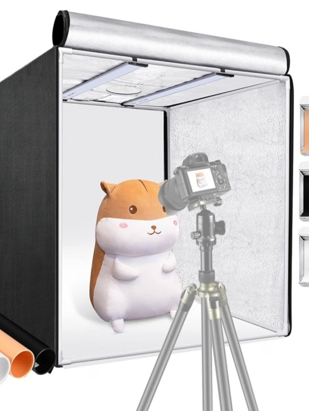 Neewer Photo Light Box Studio Portable Photography Tent 2 Backdrops 32"x32"x32"